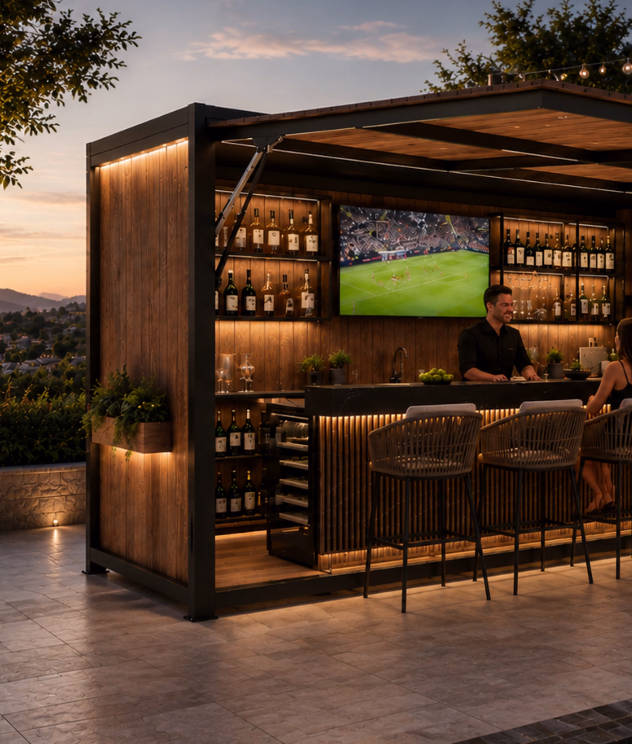 Luxury Outdoor Kitchen Experience